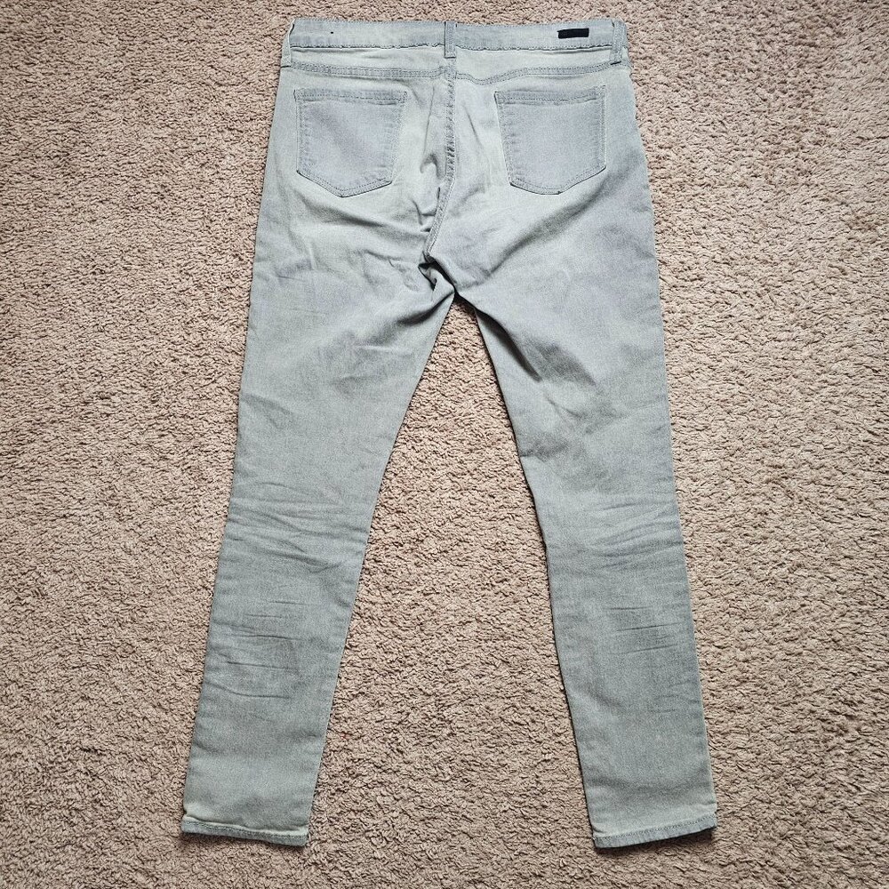 Kut From The Kloth Jeans Womens 8 Gray Jennifer Ultra Skinny Denim Stretch - Picture 2 of 8